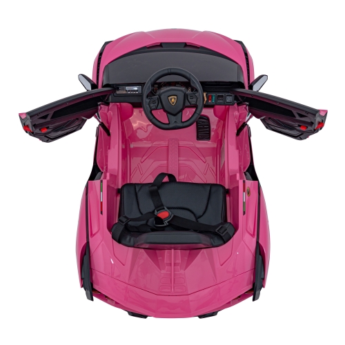 Auto na akumulator dla dzieci Lamborghini SIAN Różowy QLS-6388.ROZ